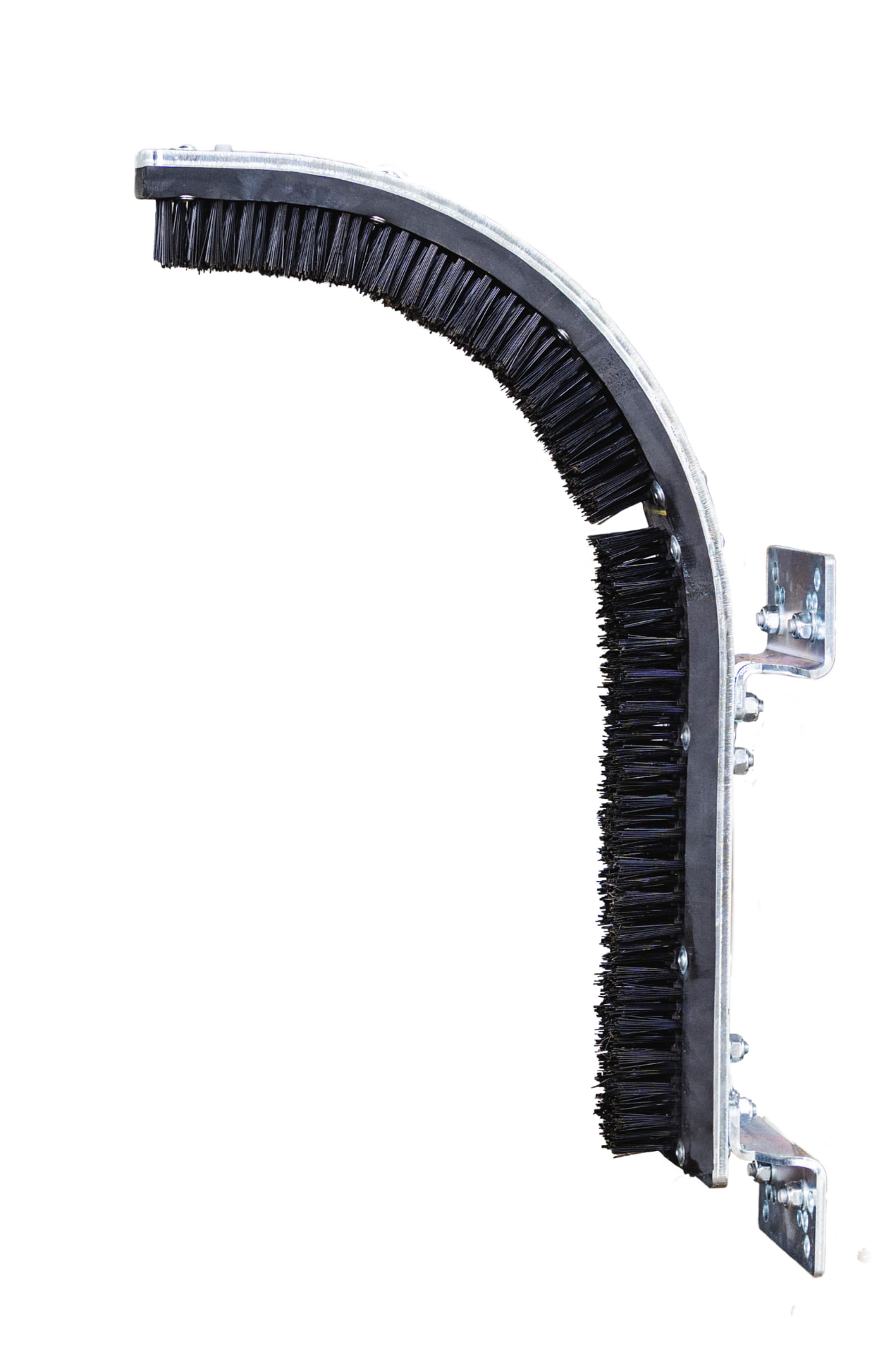 Easy Cow Pro brush with rubber brush on flexible metal plate